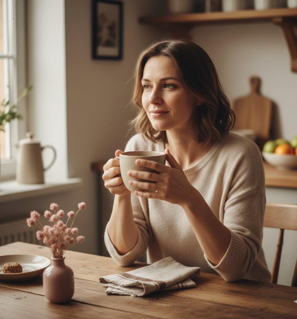 Carmen López en una escena de reflexión y dirección