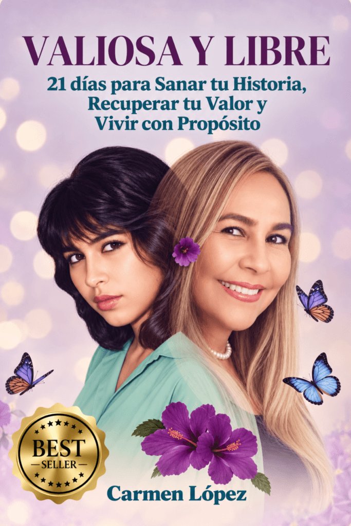 Portada del libro Valiosa y Libre de Carmen López